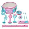 Lexibook - Gabby and the Magic House Musical Set - 7 Instruments - Storage In the Drum