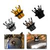 Motorcycle Vented Gas Cap Fuel Tank Right-hand Thread Crown Style Oil Cap Fuel Gas Tank For Harley Sportster Dyna Touring Softai