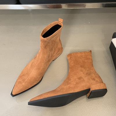 Fashion Liyke Designer Vintage Ankle Boots Women Autumn Winter Pointed Toe Thin Square Heels Shoes Modern Short Botas Zapatos De Mujer