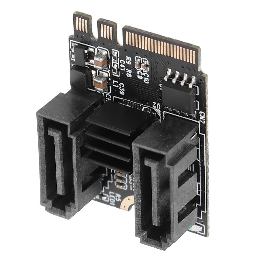 HDD Adapter Card M2 To SATA3.0 6Gbps Fast Transfer JMB582 Chip Support PCI Express Expansion Card for Win 7 10 for OS X