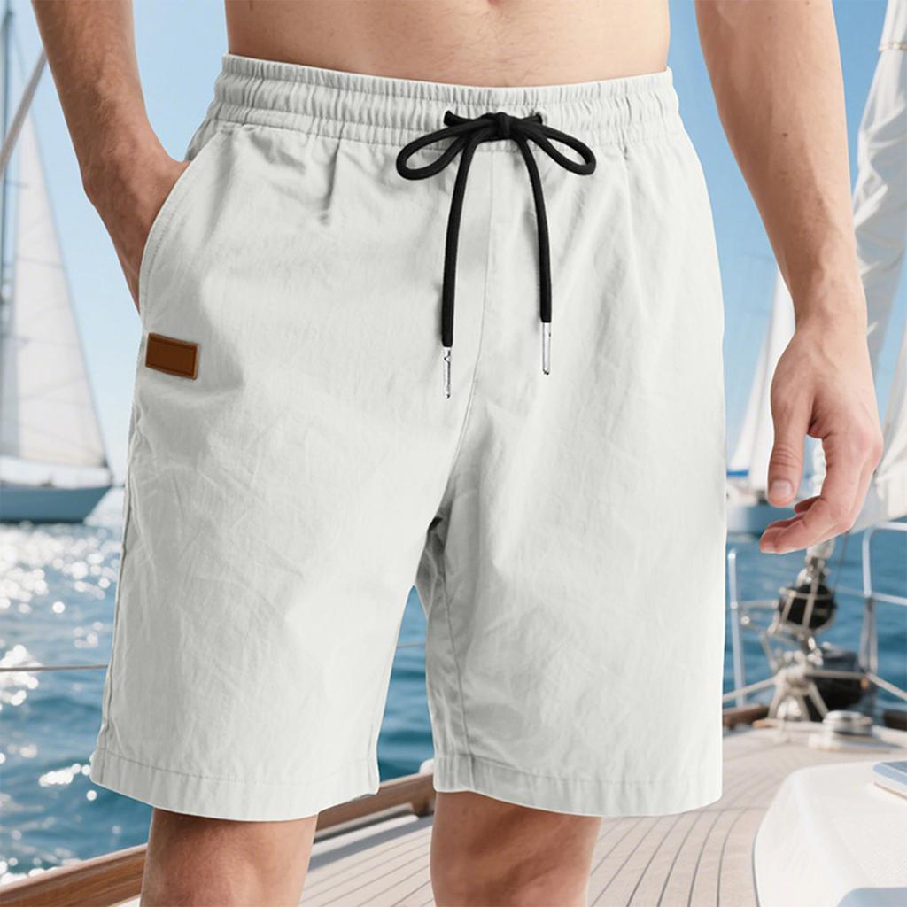 Men's Summer Large Casual Loose Sports Pants Beach Shorts