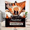 Supernatural: Journey Customize Your Name Blanket Multi-purpose Personalized Blanket Soft & Cozy Versatile for Nap Living Room Sofa Livingroom