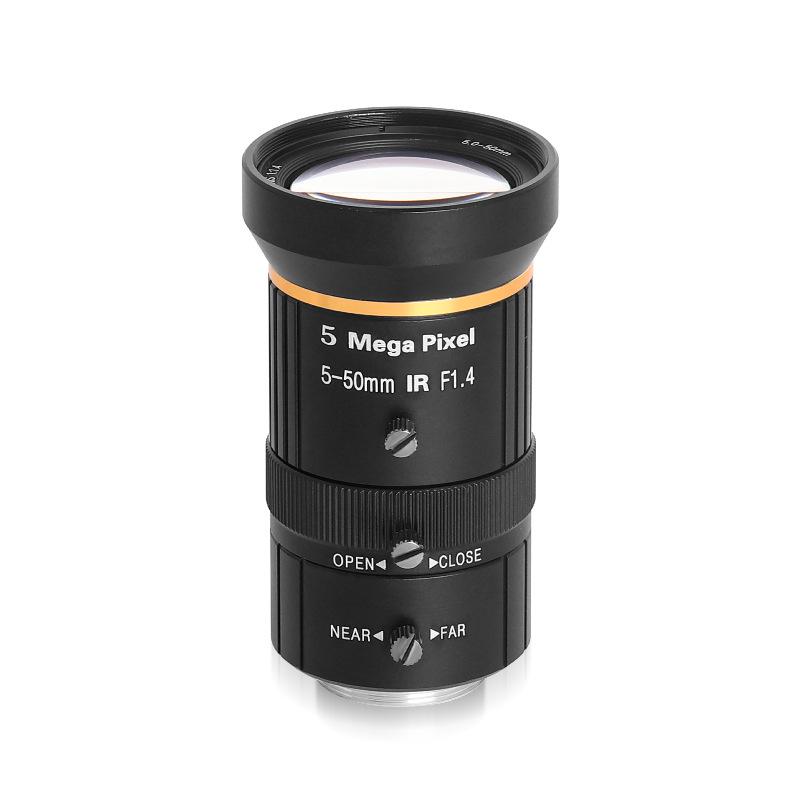 FA Industrial Zoom Lens Series: 6-60mm/5-50mm/10-50mm Low Distortion C-Mount for Machine Vision