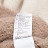 Brunello Cucinelli [Excellent Condition/Domestic Authentic] Cashmere/Silk/Alpaca Blend Shawl Collar Knit Cardigan/ Tops 44 Ivory/Beige/GrayUsed