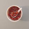 Simulated Sweet Soup Refrigerator Magnet 3D Dessert Soup Bowl Shape Magnet Home Kitchen Office Whiteboard Locker Fridge Accessories
