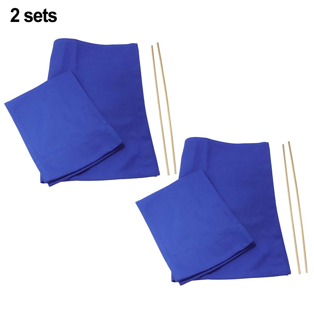 2 Stück Waschbare Stuhlsitzbezüge Set Regiestuhl Sitz Ersatz Canvas Bezug Klappstuhlbezug für Regiestuhl