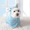 Super Absorbent Dog Bathrobe Quick-drying Cat Bath Robe  for Small Medium Large Dogs