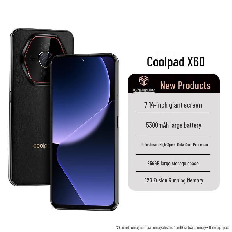 

Coolpad X60 Smartphone (CN version) 12GB RAM + 256GB ROM