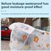 1PC Waterproof Cartoon Pattern Electric Bike Raincover Universal Motorcycle Cover Thickening Sunshade Cute