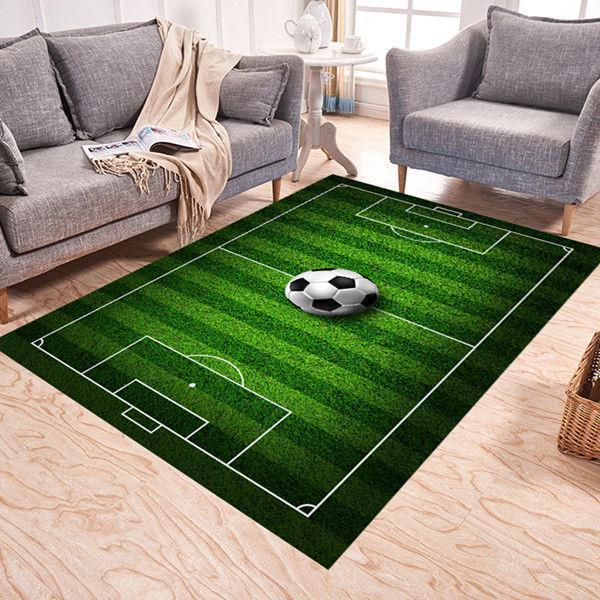

Футбольный элемент, ковер, домашний прикроватный коврик для гостиной, диван, одеяло, украшение для гостиной, нескользящий напольный коврик, коврик для стула для спальни 40x60cm