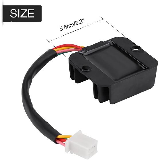 Voltage Regulator Rectifier Motorcycle Voltage Rectifier Universal For Go Kart And Boat Motors, DIY Engines