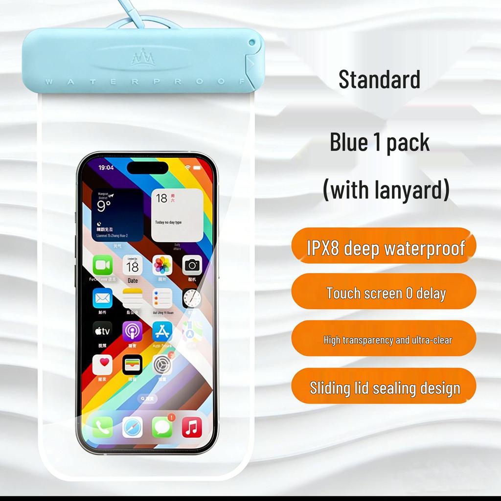 Waterproof Phone Case: Touch-Screen Pouch for Swimming, Diving, Rafting, and Photography