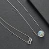 Ball Shaped Necklace Pendant Collar Valentines Day Gift Charming Fashionable