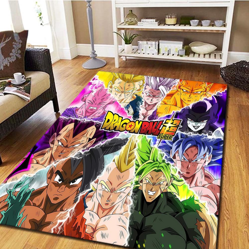 

Son Goku Floor Carpet, Digital Printed Movie Rug, Home Decor Mat for Bedroom, Living Room Play Mat -HYQ20 60x90cm