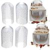 Pack of 4/8 Metal Gutter Strainers Easy To Install Aluminium Filter Grids Keep Your Downpipes Clear & Prevent Clogs