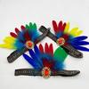 Feather Hairband Offering Comfort And Style Fashion Hairband For Bohemian Enthusiasts Attending Festivals Or Casual