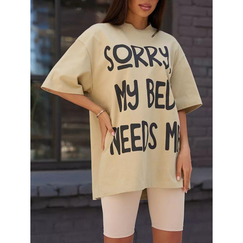 Western Style New round Neck Loose Casual Print Short sleeve Cotton T-shirt Top Loose Printed T-shirt