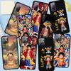 Phone Case for Samsung Galaxy S25 S23 S24 Ultra FE Plus A05 A06 A15 A16 A36 A37 A35 A54 A55 A56 A57 A25 A26 A53 A17 Zoro One Luffy Pieces Sanji Cover