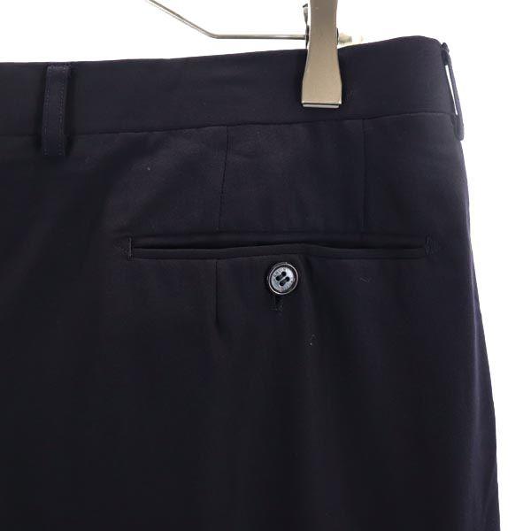 Lanvin Wool Slacks Pants R50-46-88 Navy Men's Used