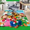 1pc Super Mario Bros Adventure Carpet for Playroom Bedroom Living Room Sofa Home Decor,kids Game Area Rug Non-slip Floor Mat Y72916