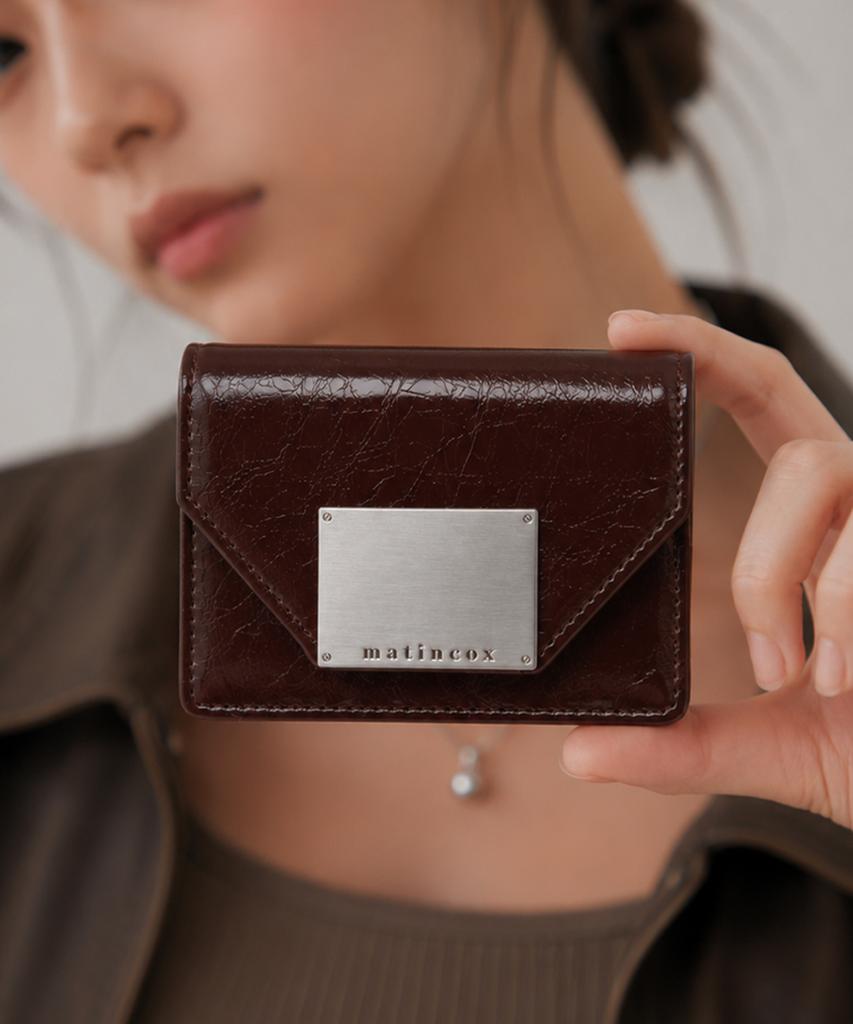 Matincox Post Card Wallet - Chcolate