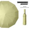 Dual-Use Extra-Large Folding Umbrella: Anti-UV, Rain or Shine, For Two