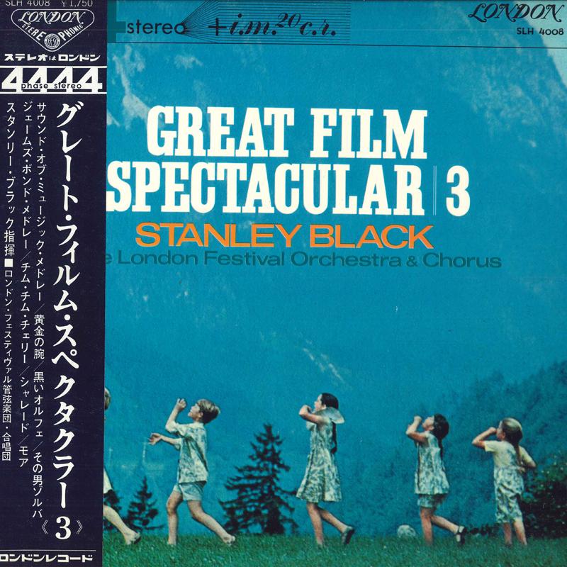 

LP Record Great Film Spectacle 3 SLH4008 LONDON Japan Classical