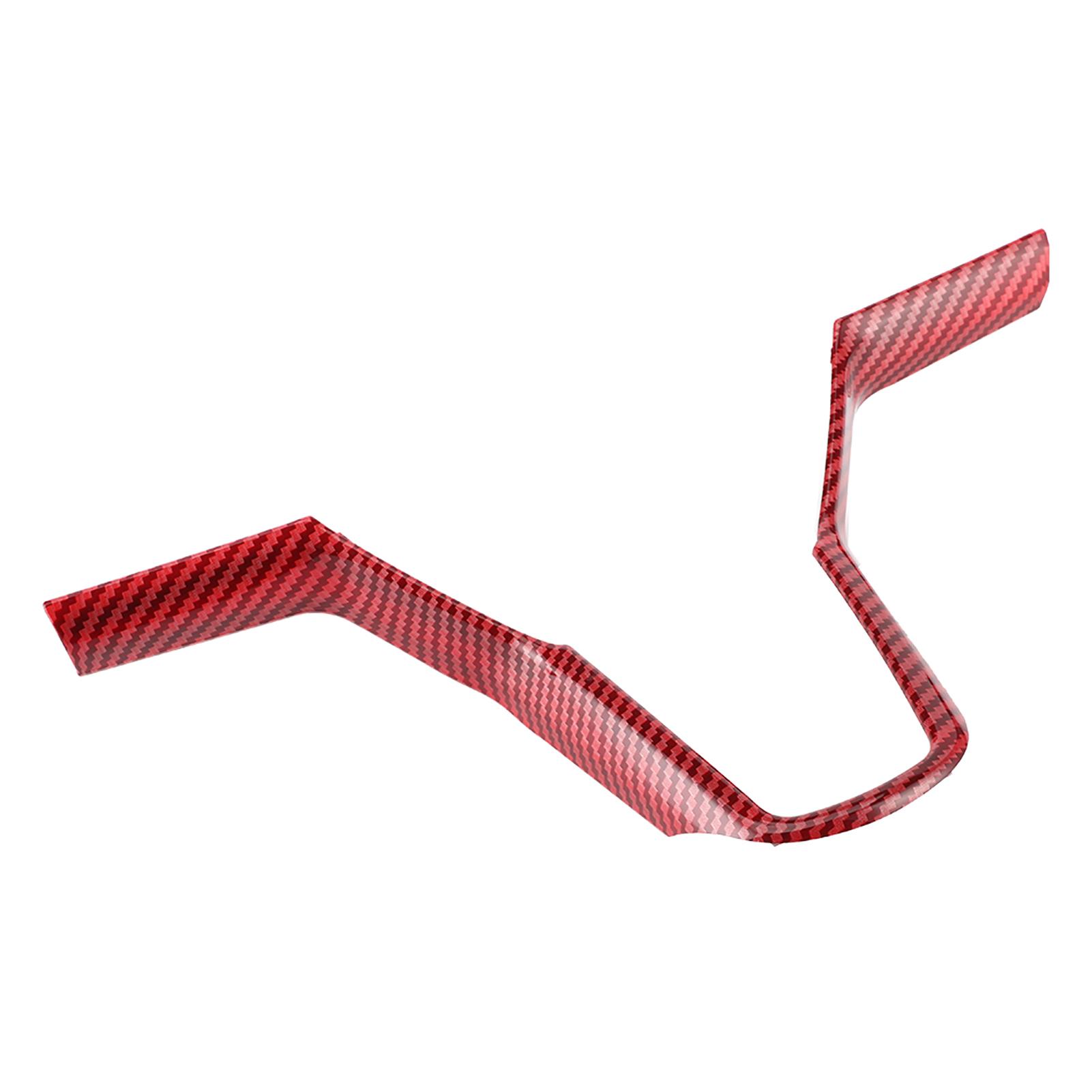 

Декоративная накладка на рамку рулевого колеса автомобиля подходит для Tesla Model 3 20172019Красный красный