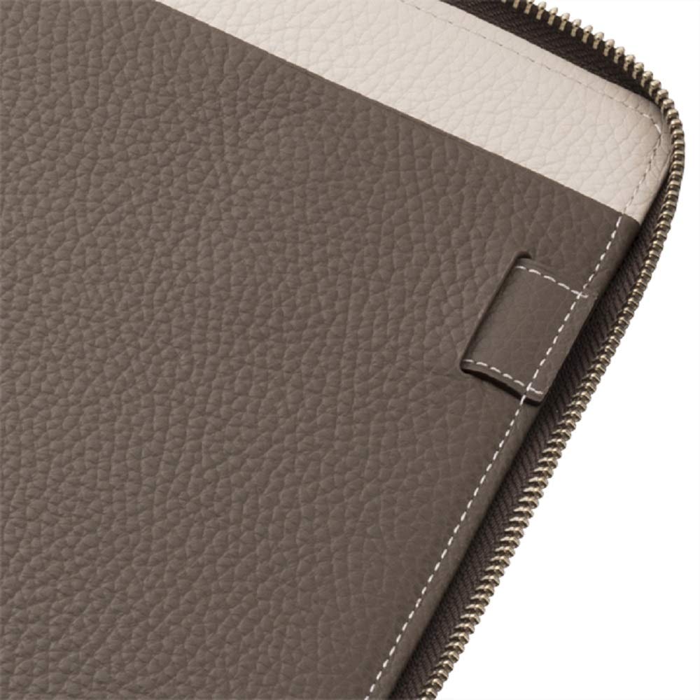 Breilio Morbido A5 Notebook Cover Brown BG×GD Gray/Gardenia