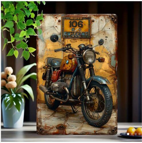 

Retro Metal Aluminum Sign Motorcycle Tin Sign Wall Art Decor NEW Aluminum 20x30cm（7.8x11.8inch）