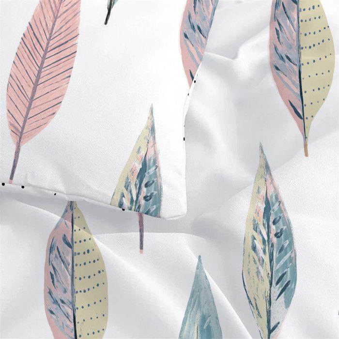 Parure de couette "Flynn" toutes dimensions 100% Coton / 57 Fils/cm² - Parure de couette 260 x 240 cm + 2 Taies d'oreiller 63 x 63 c