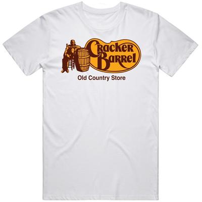 Cracker Barrel Old Country Store Logo Aziendale Nasdaq Fan dei Dipendenti Uomo Morbido Cott