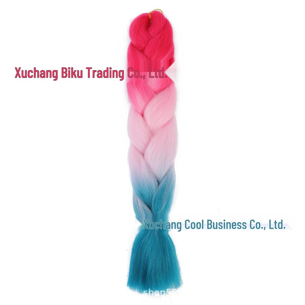 Three, Four, Five-Color Gradient High-Temp Fiber Jumbo Braid Material