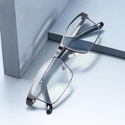 Edelstahl   Business Lesebrille für Leser  Presbyopie Optische Brille