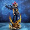 Yu-Gi-Oh! Dark Yugi Atem Action Figure Double-Headed Anime Static Statue Desktop Decor Collectible Toy Surprise Gift Anime Fans