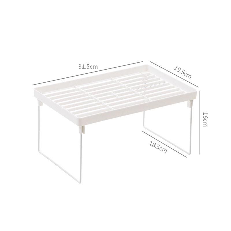 1pc Folding Shelf Storage Rack Kitchen Bathroom Folding Cabinet Storage Rack Desktop  Kitchen Novelty Accessories Item Organizer
