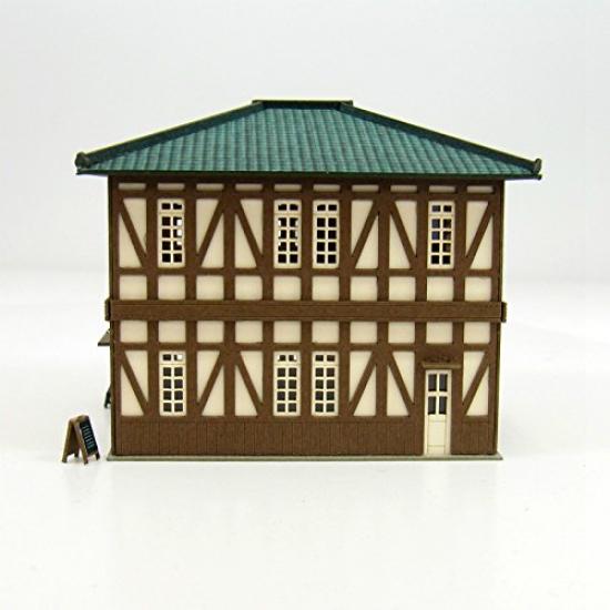 Sankei Nostalgic Diorama Series Restaurant B Papercraft 1/150 MP03-96