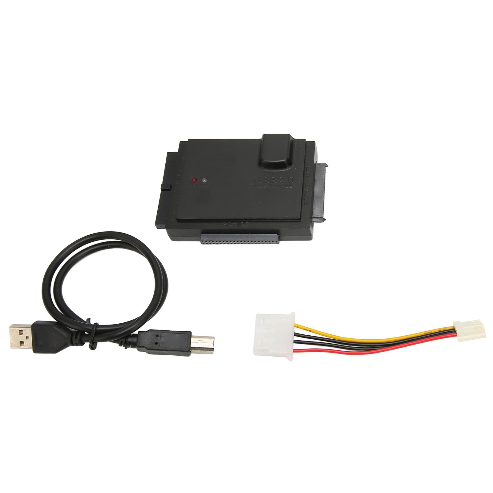 

Кабель-конвертер IDE SATA Адаптер IDE Параллельный порт SATA Последовательный порт 480 Мбит/с 5000 ГБ Внешний Жесткий