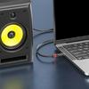 3.5mm Male To 3Pin Female Auditory Cable For Connecting Smartphones Tablets To Mixers Speakers