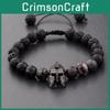 Handcrafted Agate Lava Stone Beaded Bracelet For Yoga And Travel Gifts