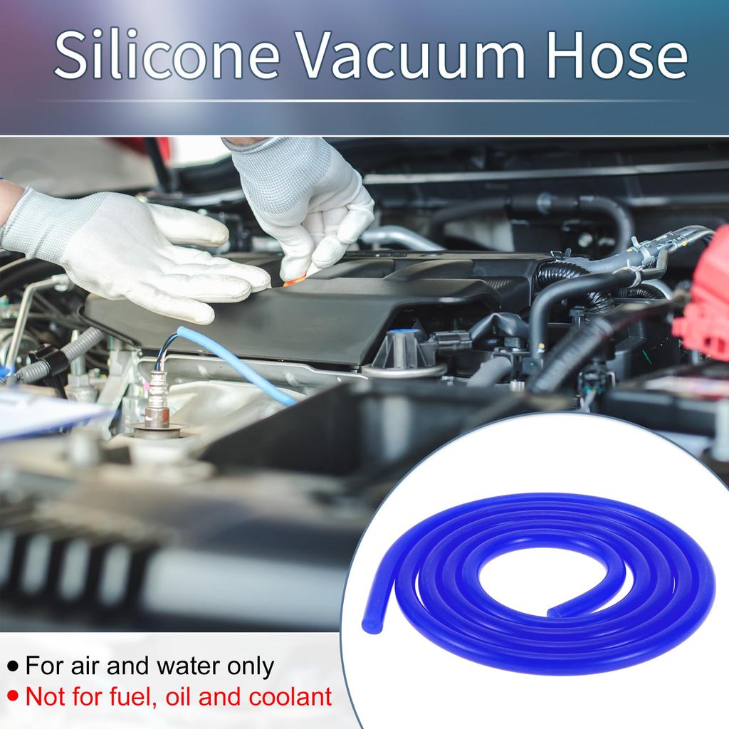A ABSOPRO Silicone Vacuum Tube Hose High Temperature 5' 1/16
