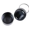 Keychain for Pill Holder Portable Aluminum Alloy Waterproof for Pill Box Mini for Pill for Case for Outdoor Travel for P