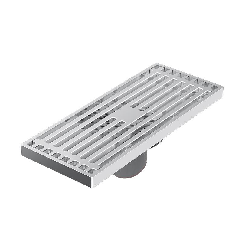 

VGX Невидимый сливной клапан для пола Крышка душевого трапа Длинный сливной клапан Предотвращение обратного потока для кухни, ванной комнаты, латунь, антизапах