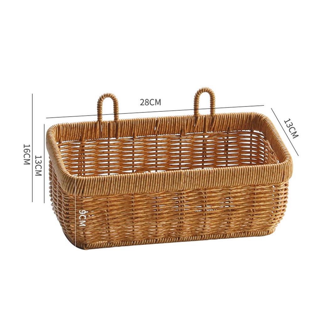 Handmade Woven Kitchen Storage Basket Decorative Basket Home Decor Storage