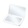 Mini Folding Makeup Mirror Magnifying Cosmetic Mirror Compact LED Light Desktop Mirror  Makeup Tool