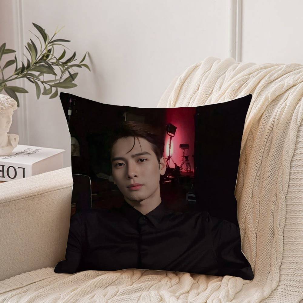 Host J-JacksonS W-WangS Pillow Case Home Decor Throw For Sofa Bed Car Room Decor Gift Idea