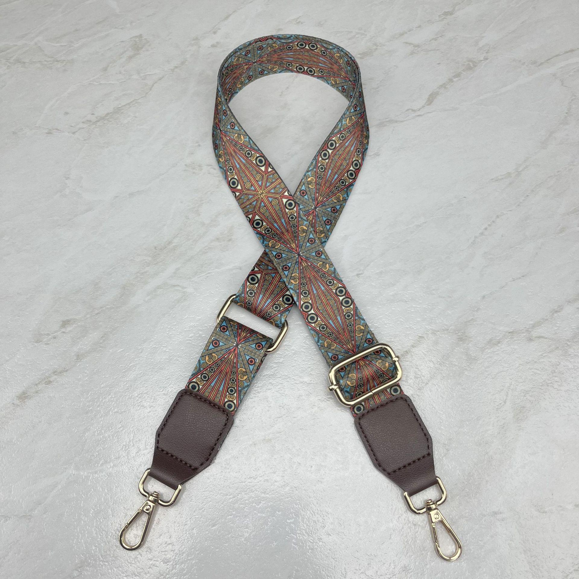 

Широкий ремень для сумки через плечо и наплечного ремня для женщин - сменный аксессуар для багажа своими руками Light Gold Buckle