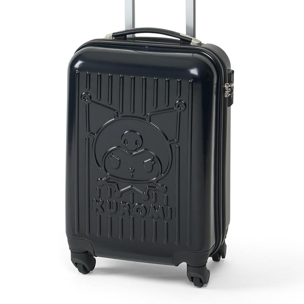 Sanrio Kuromi ABS TSA Lock Compatible 4 Adjustable Carry Suitable for Ages 3 and 742678 Carry-On Bag, 29L, PC, Resin, Polyester, (Dial Lock), Casters,