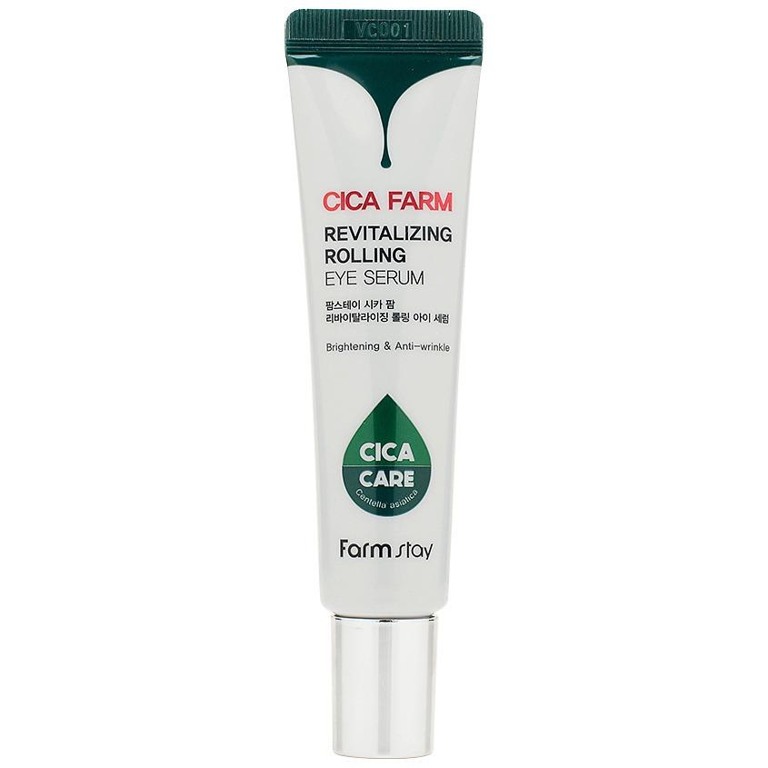 Farmstay Cica Farm Revitalizing Rolling Eye Serum Soothing Hydrating 25ml