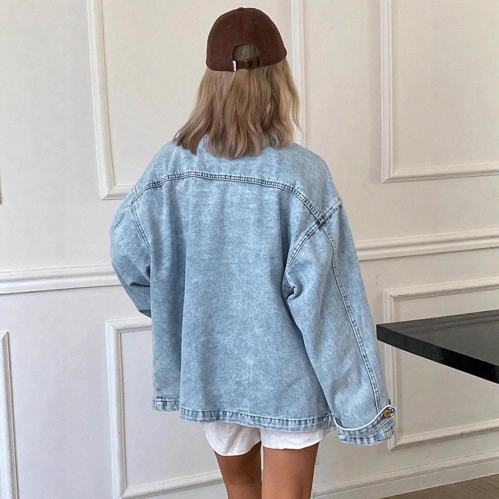 Versatile Women's Loose Denim Jacket - New Fashion Style